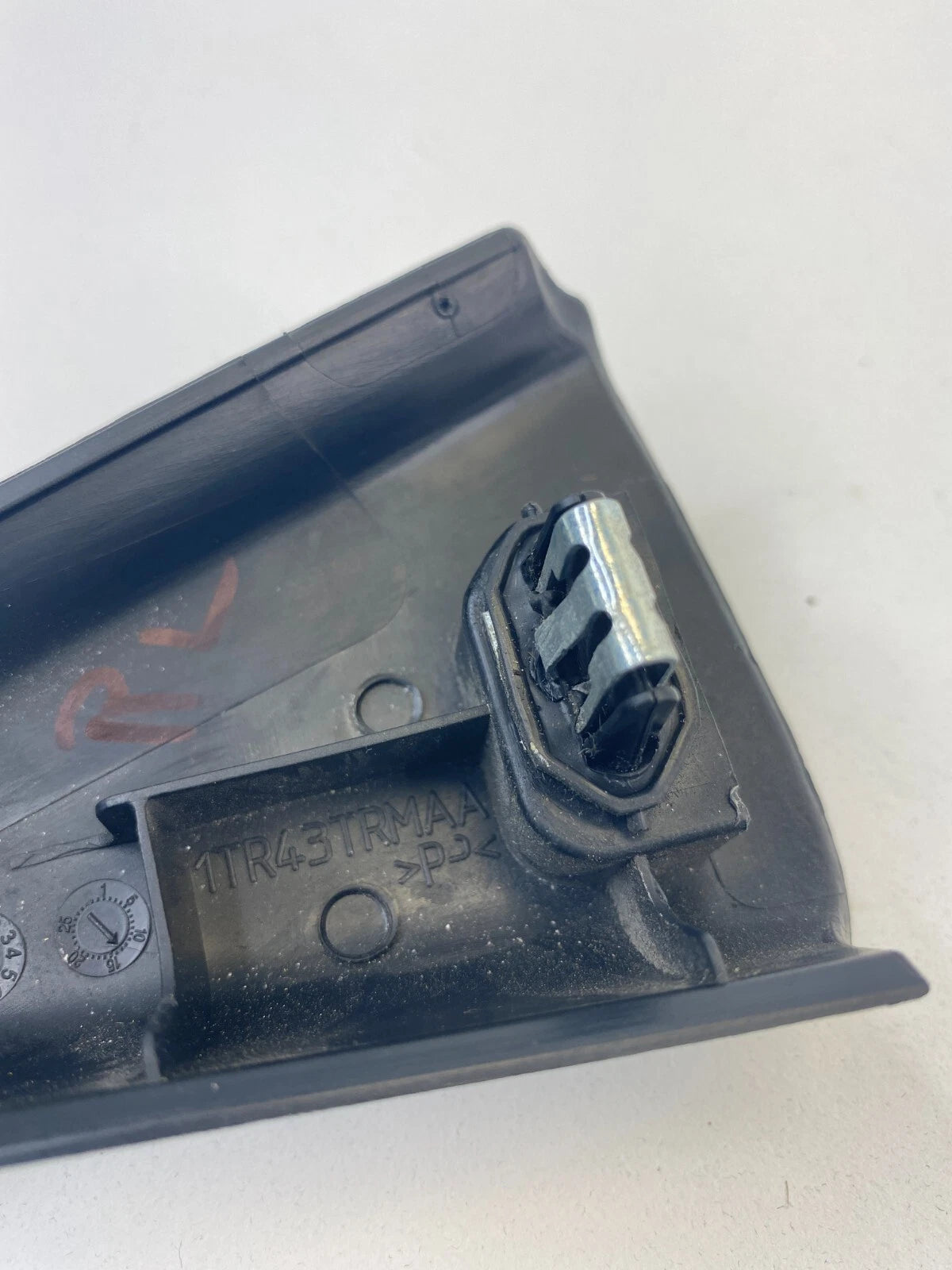 2013-2016 DODGE DART REAR LEFT DOOR CORNER COVER TRIM 1TR43TRMAA OEM