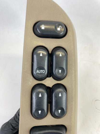 02-05 FORD EXPLORER FRONT LEFT DOOR MASTER WINDOW SWITCH W/ BEZEL 3L2T-14540-AAJ
