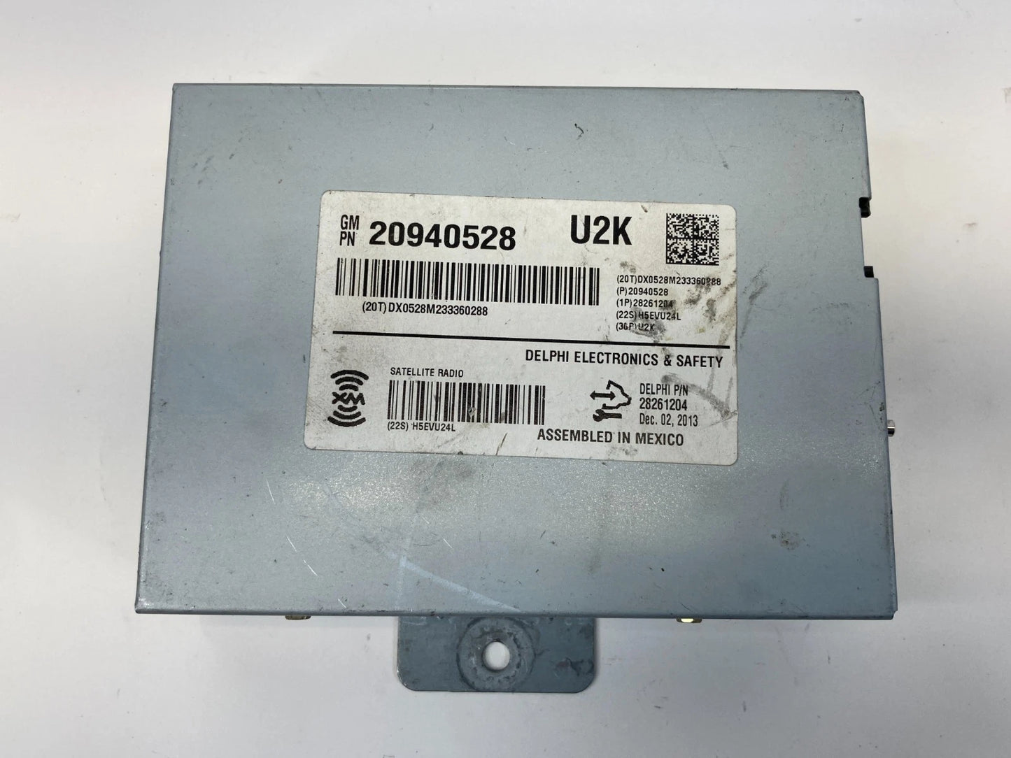 2012-2015 CHEVROLET CAPTIVA SPORT SATELLITE ANTENNA MODULE RECEIVER OEM 20940528