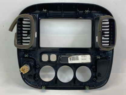 01-03 FORD ESCAPE DASH RADIO AC CLIMATE CONTROL BEZEL TRIM PANEL 2L847804302AK