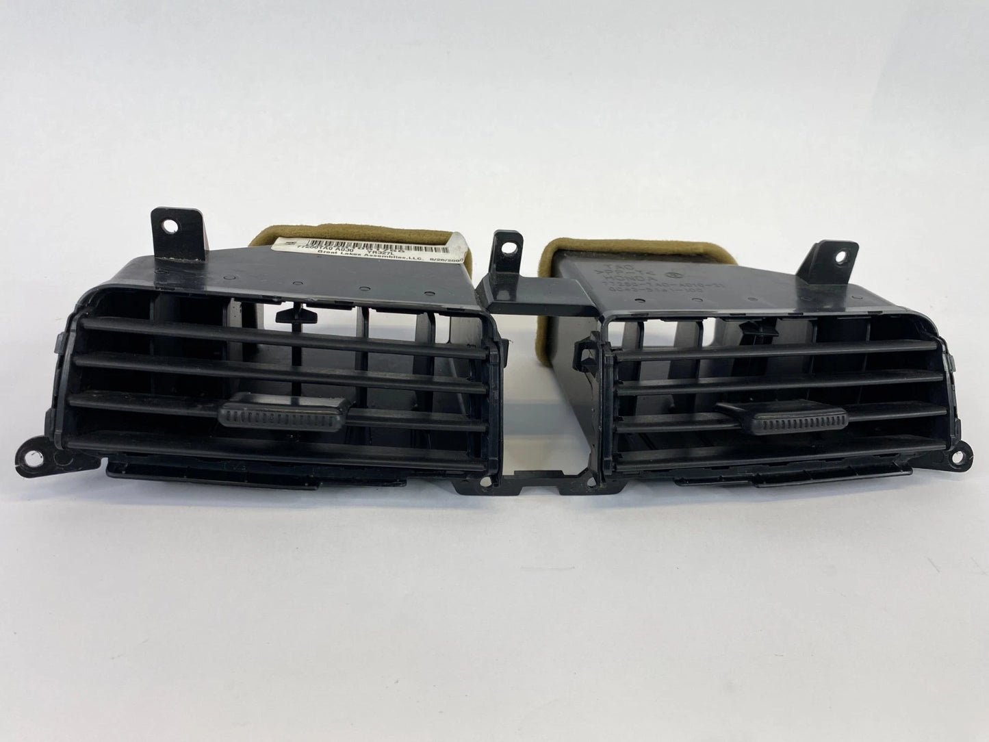 2008-2012 HONDA ACCORD CENTER DASHBOARD AIR CONDITIONER DUAL OUTLET VENT GRILLE