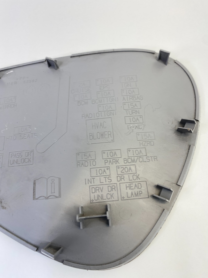 2006 2007 Saturn Vue Center Console Right Side Fuse Access Cover Trim Panel OEM