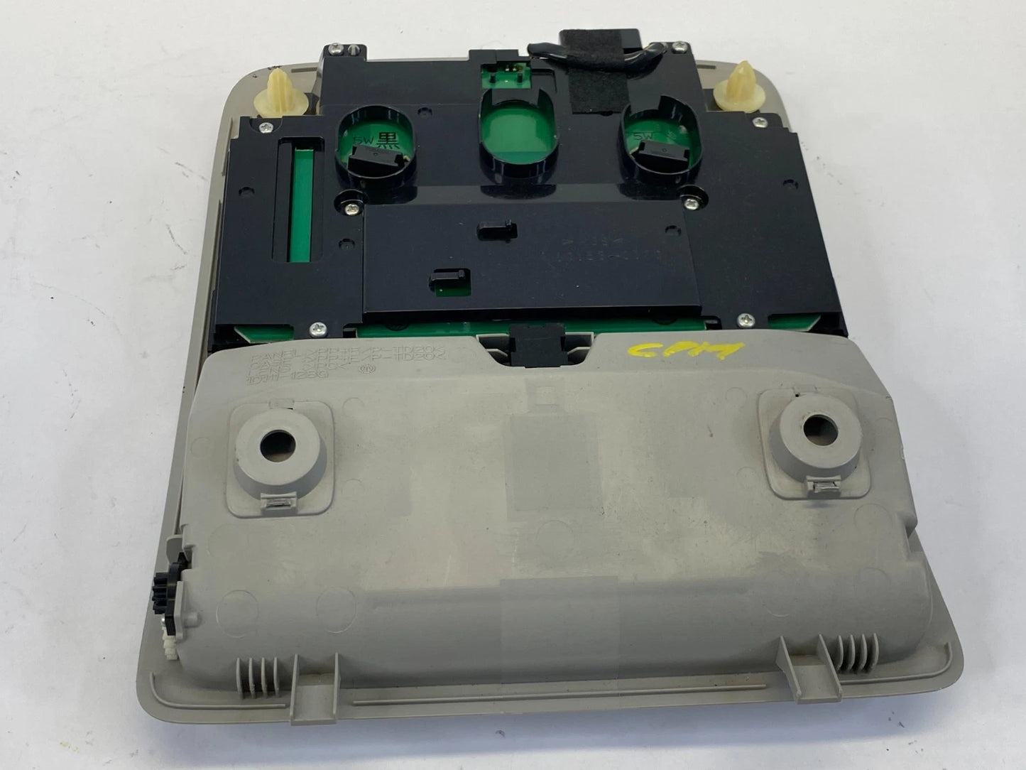 2009-2013 LEXUS IS250 OVERHEAD DOME LIGHT SUNGLASS MAP CONSOLE W/ SUNROOF SWITCH