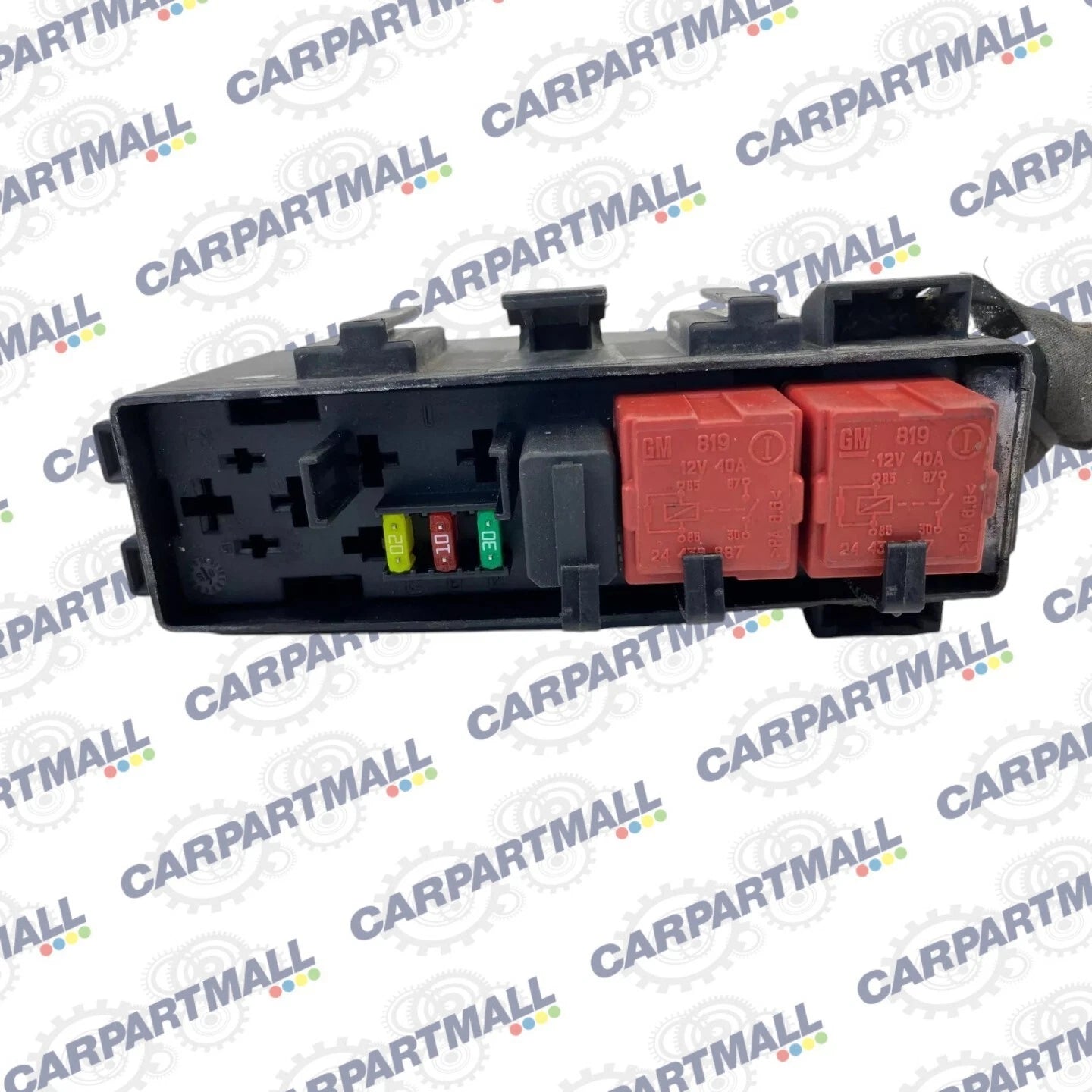 03-11 SAAB 9-3 SEDAN ENGINE FUSE BOX RELAY MODULE GROMMET BRACKET 12788777 OEM