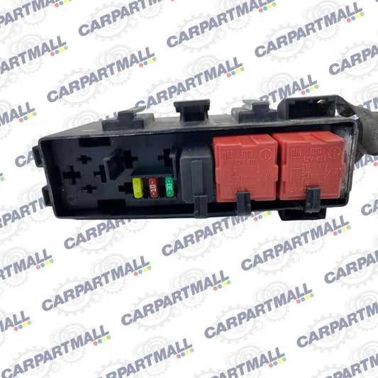 03-11 SAAB 9-3 SEDAN ENGINE FUSE BOX RELAY MODULE GROMMET BRACKET 12788777 OEM