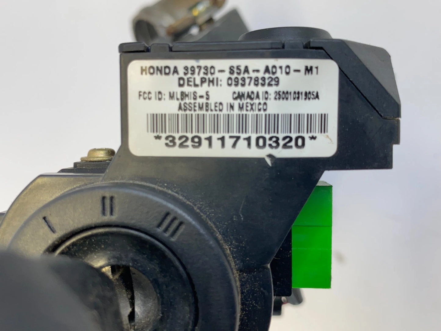 2001-2005 HONDA CIVIC IGNITION LOCK SWITCH ASSEMBLY WITH KEY OEM 39730-S5A-A010
