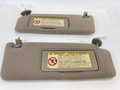 2001-2005 Lexus GS300 Left & Right Sunvisor Sun Visor SET Pair w Illumination