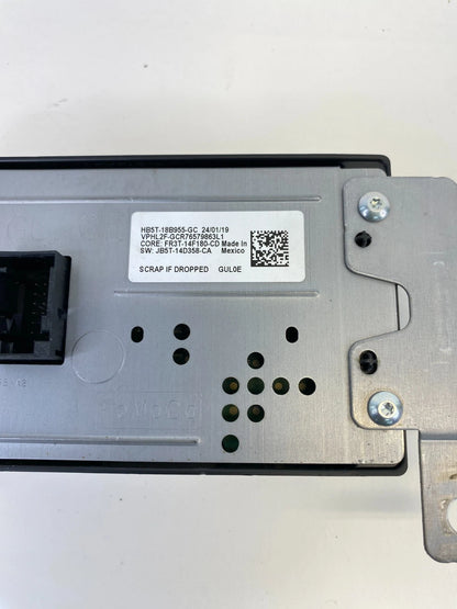 17-19 FORD EXPLORER POLICE INTERCEPTOR UTILITY RADIO DISPLAY SCREEN MONITOR OEM