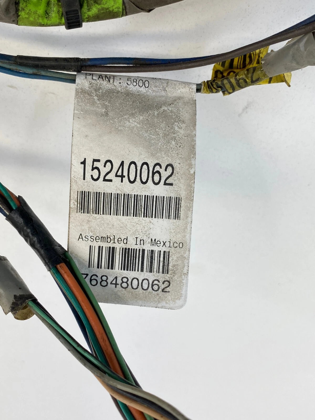 2006 GMC ENVOY REAR RIGHT SIDE HARNESS DOOR WARNING WIRE CABLE 15240062 OEM