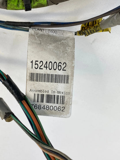 2006 GMC ENVOY REAR RIGHT SIDE HARNESS DOOR WARNING WIRE CABLE 15240062 OEM