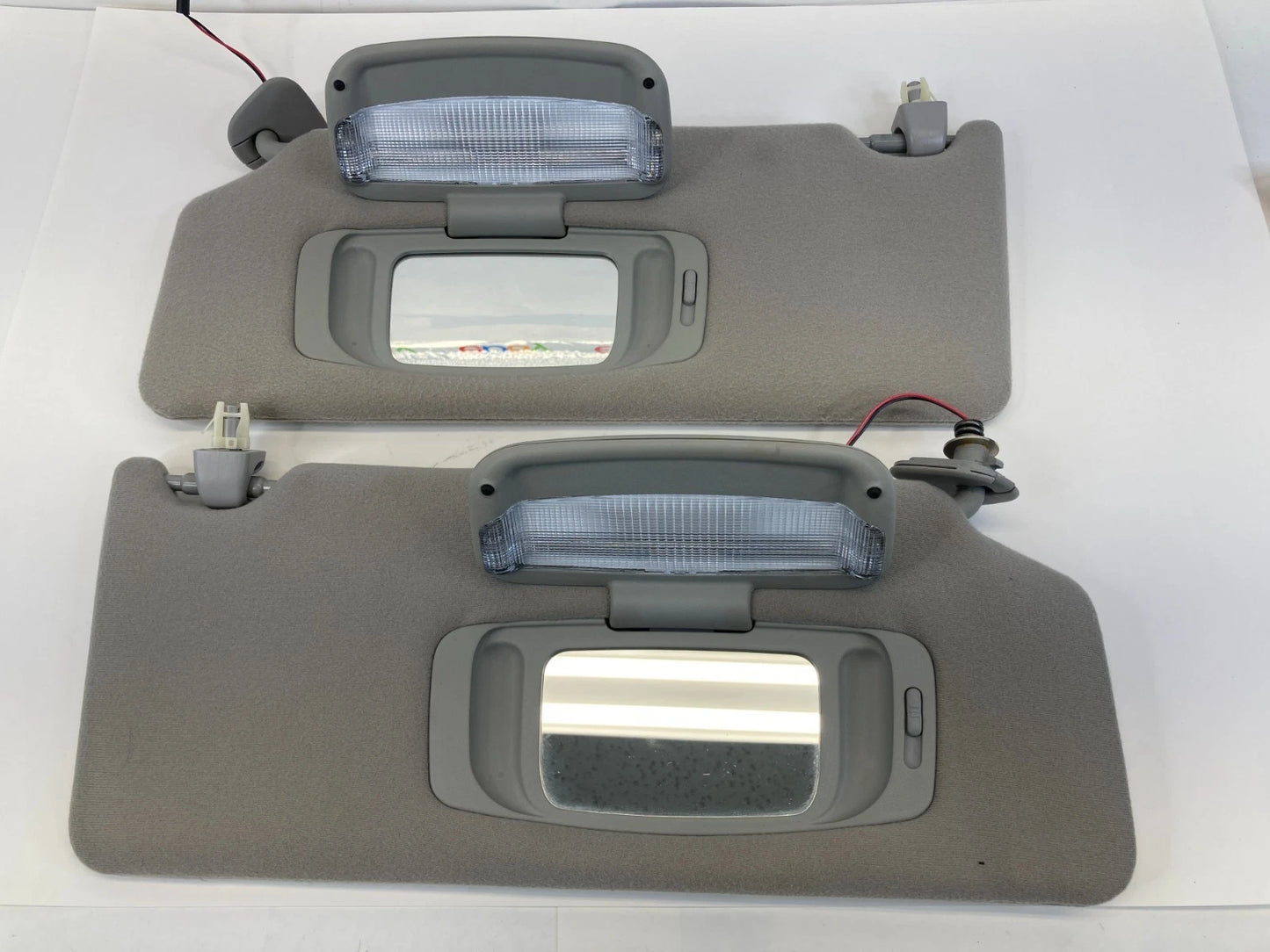 2007-2012 TOYOTA AVALON ROOF LEFT & RIGHT SUNVISOR SUN VISOR SHADE PAIR SET OEM