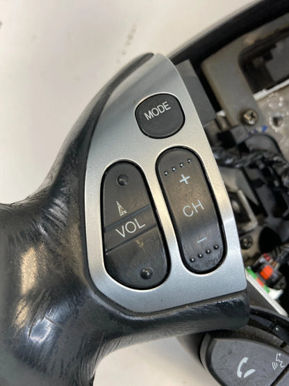 2004 2005 2006 ACURA TL STEERING WHEEL W/ CRUISE & AUDIO CONTROL SWITCHES OEM