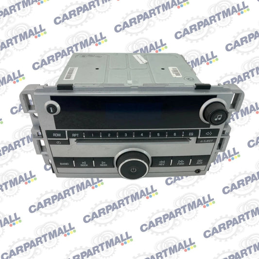 2008 CHEVROLET EQUINOX STEREO AUDIO RADIO CD RECEIVER AUX 25956995 OEM