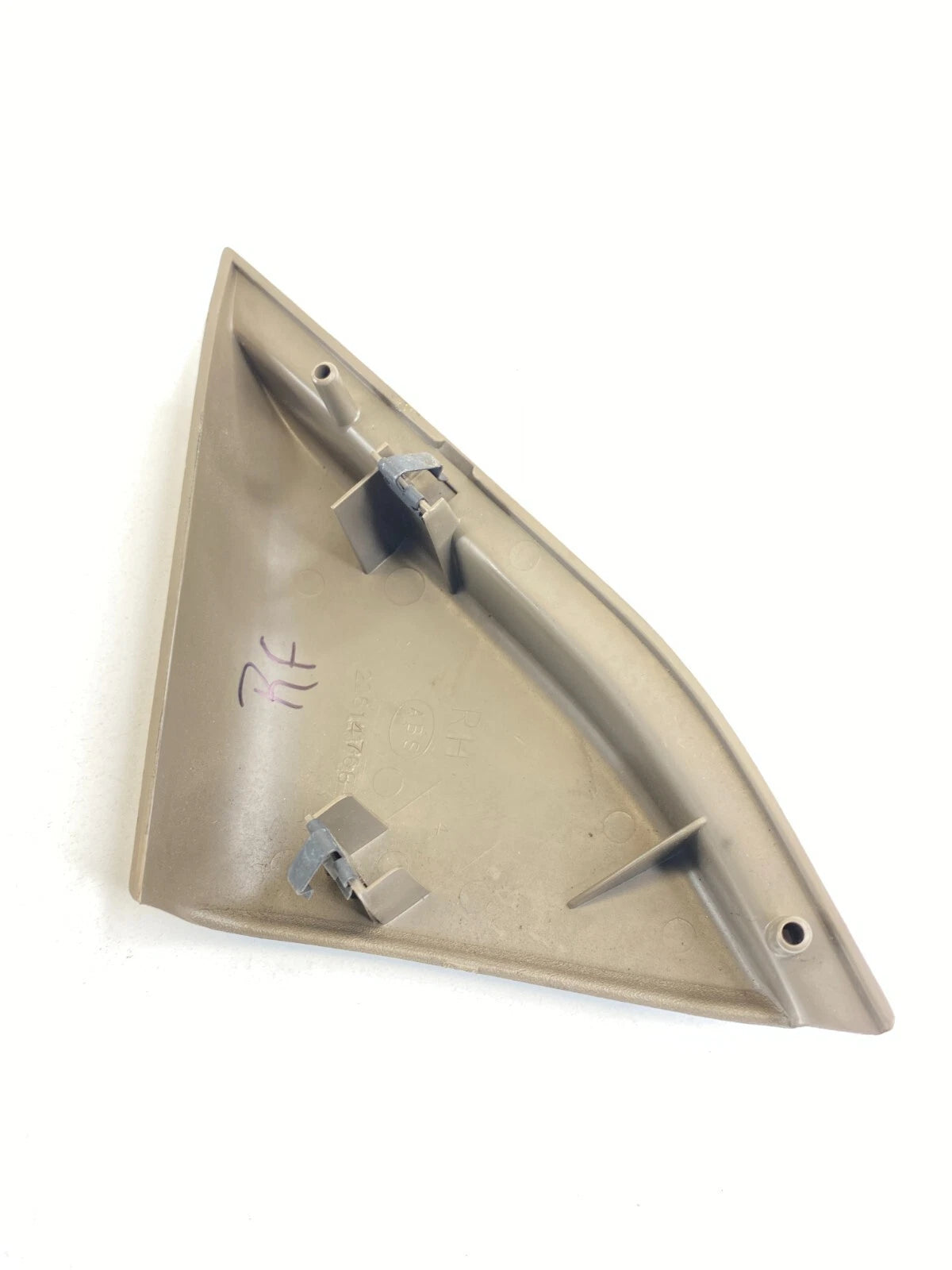 1999-2005 PONTIAC GRAND AM FRONT RIGHT INNER CORNER MIRROR COVER TRIM 22614768