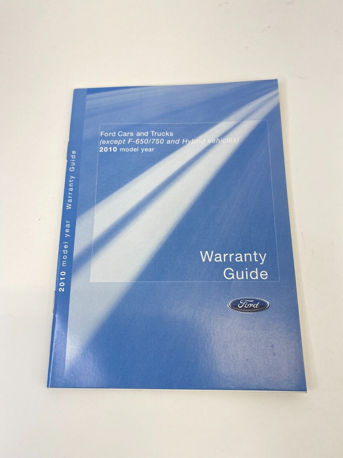 2010 Ford Focus Owners Manual Reference Guide Warranty Information Set w/ Case