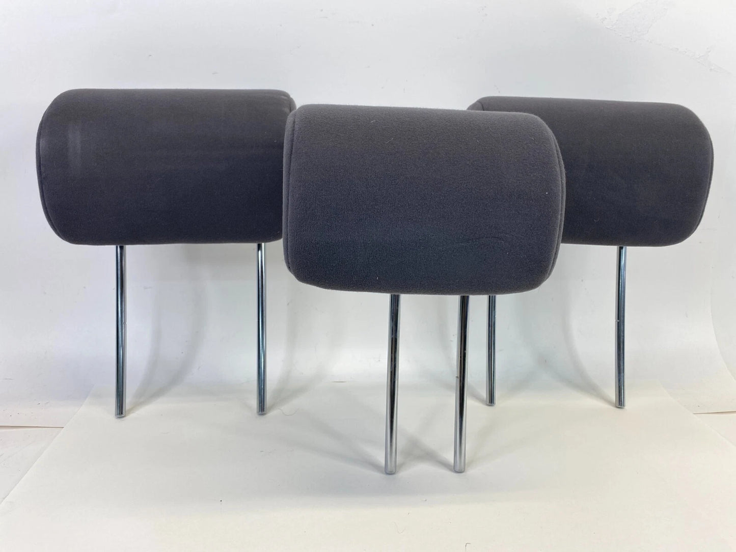 09 10 SET OF 3 HONDA FIT REAR LEFT & RIGHT & MIDDLE SEAT HEADREST CLOTH OEM