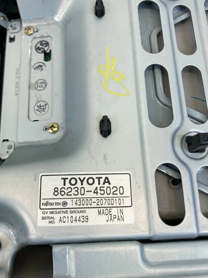 2004-2006 TOYOTA SIENNA REAR OVERHEAD AUDIO CONTROL PANEL 86230-45020 OEM
