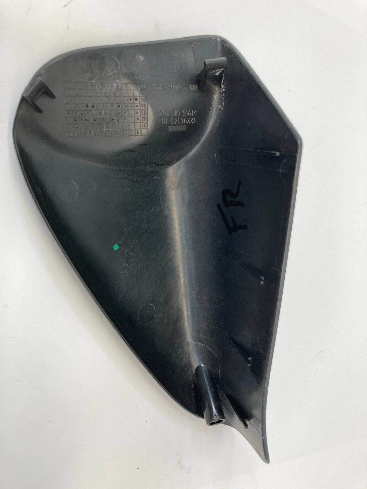 2003-2011 SAAB 9-3 FRONT RIGHT DOOR INNER MIRROR CORNER TRIM COVER 12794345 OEM