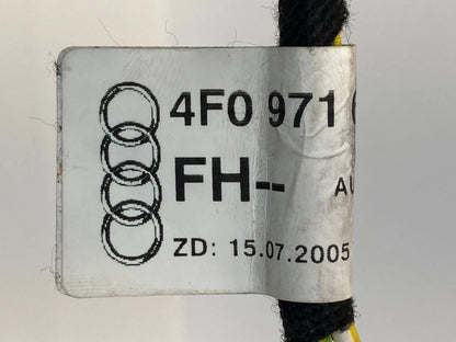 05-11 AUDI A6 QUATTRO FRONT LEFT POWER WINDOW DOOR WIRING WIRE HARNESS 4F0971687