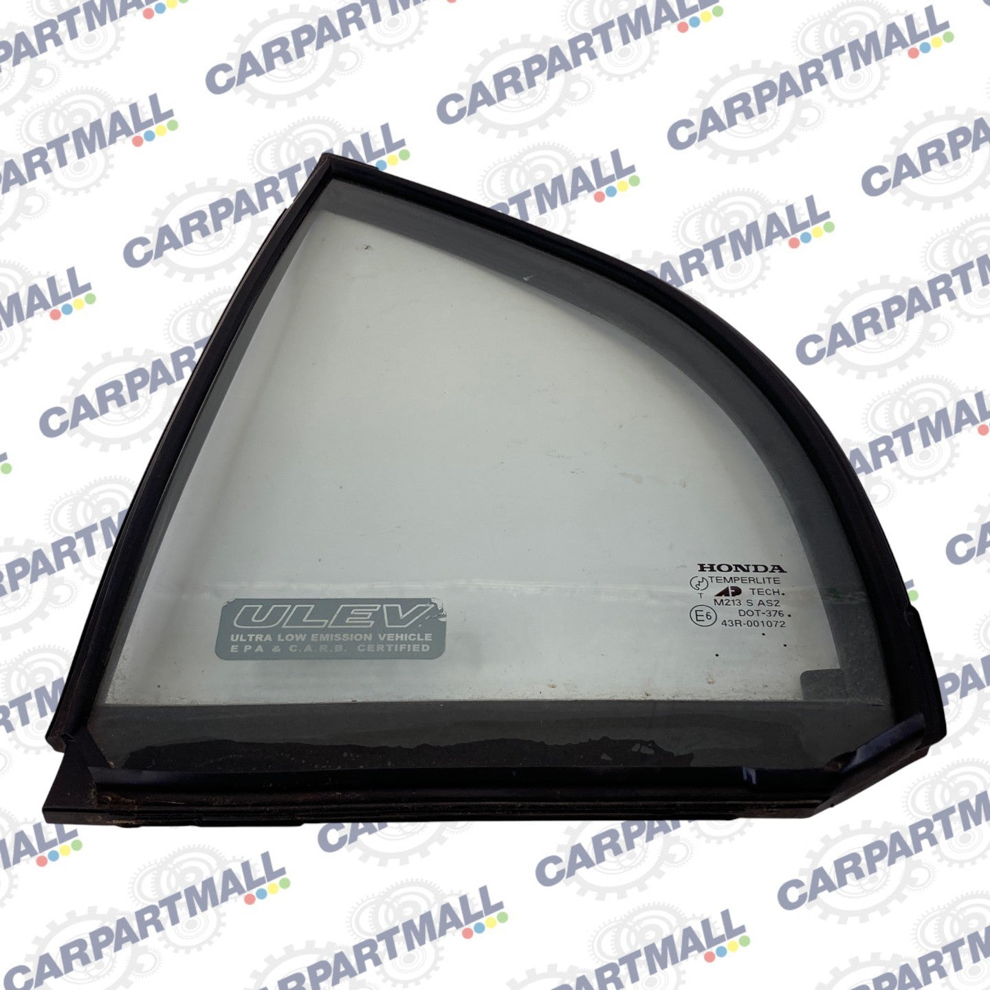 2001-2005 Honda Civic Sedan Rear Left Door Quarter Vent Window Glass 73491-S5D