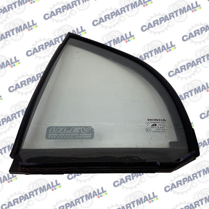 2001-2005 Honda Civic Sedan Rear Left Door Quarter Vent Window Glass 73491-S5D