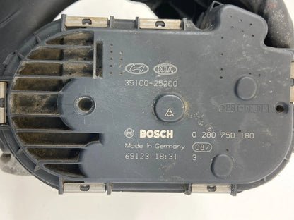 06-10 HYUNDAI SONATA 2.4L V6 THROTTLE BODY VALVE ASSEMBLY OEM 35100-25200