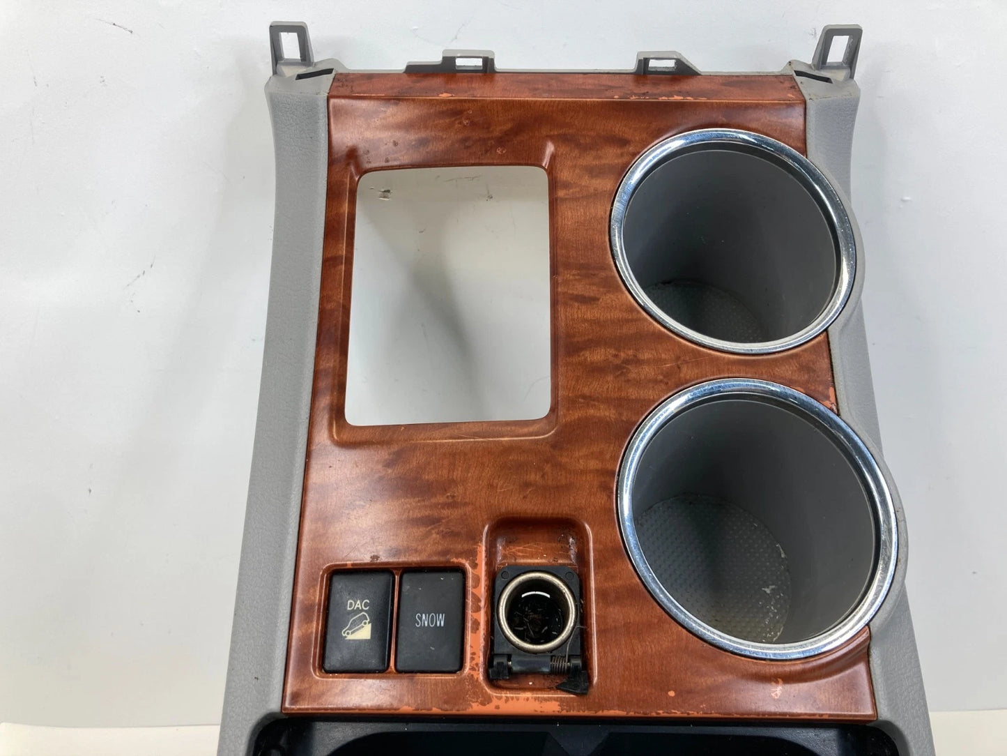 08 09 TOYOTA HIGHLANDER CENTER CONSOLE SHIFTER BEZEL & CUP HOLDERS 58804-48040