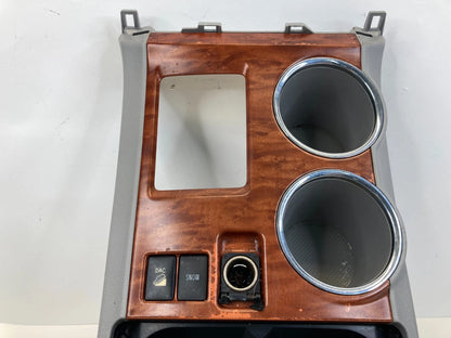 08 09 TOYOTA HIGHLANDER CENTER CONSOLE SHIFTER BEZEL & CUP HOLDERS 58804-48040