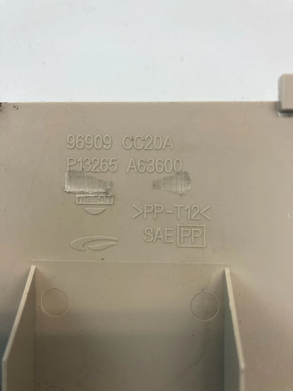 2006 2007 06 07 NISSAN MURANO REAR CENTER CONSOLE COVER TRIM PANEL ASSEMBLY OEM