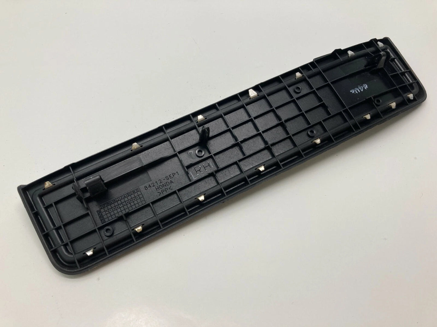 04-08 ACURA TL REAR RIGHT SIDE DOOR SILL TRIM SCUFF PLATE STEP MOLDING 84212SEP1