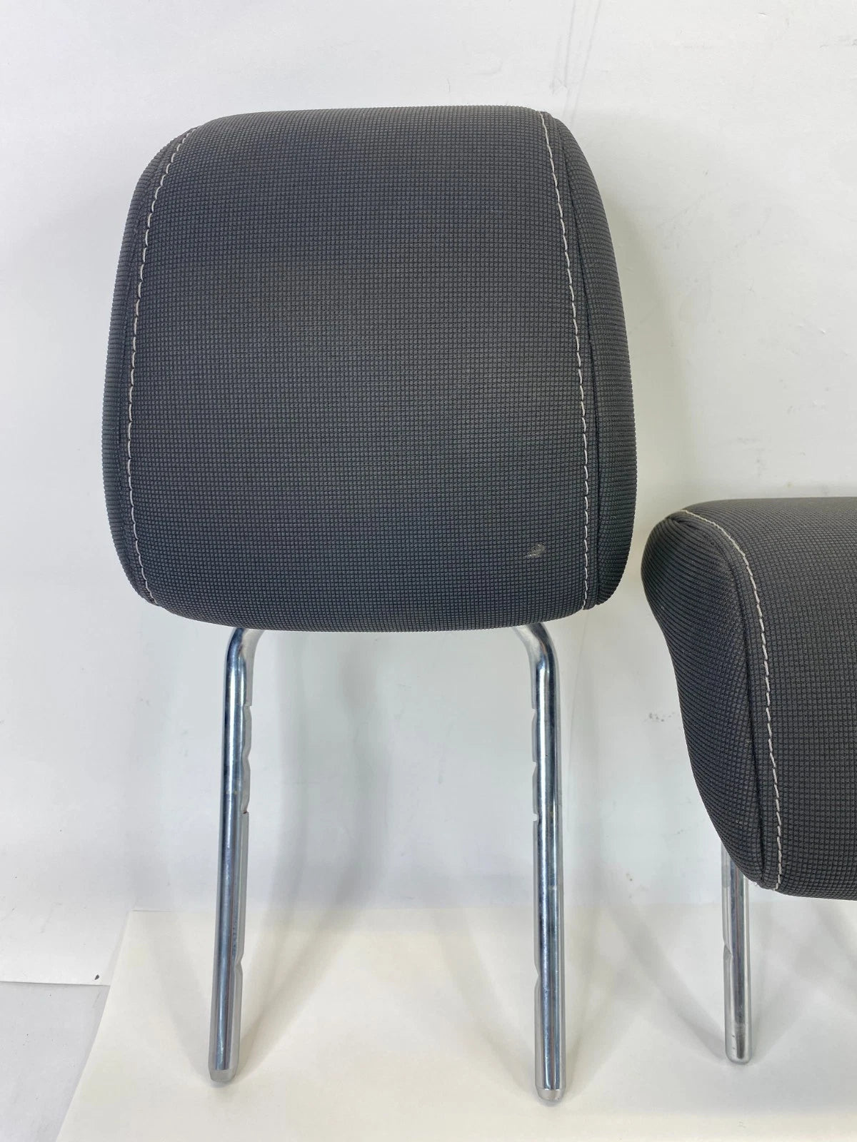 12-14 FORD FOCUS SEDAN REAR SEAT HEADREST SET LEFT RIGHT MIDDLE 3PC BLACK OEM