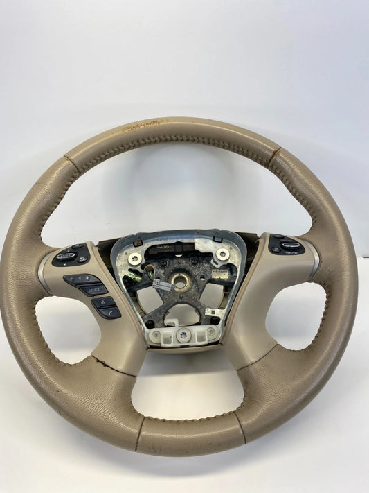2013-2016 NISSAN PATHFINDER STEERING WHEEL W/ CRUISE & AUDIO CONTROL OEM