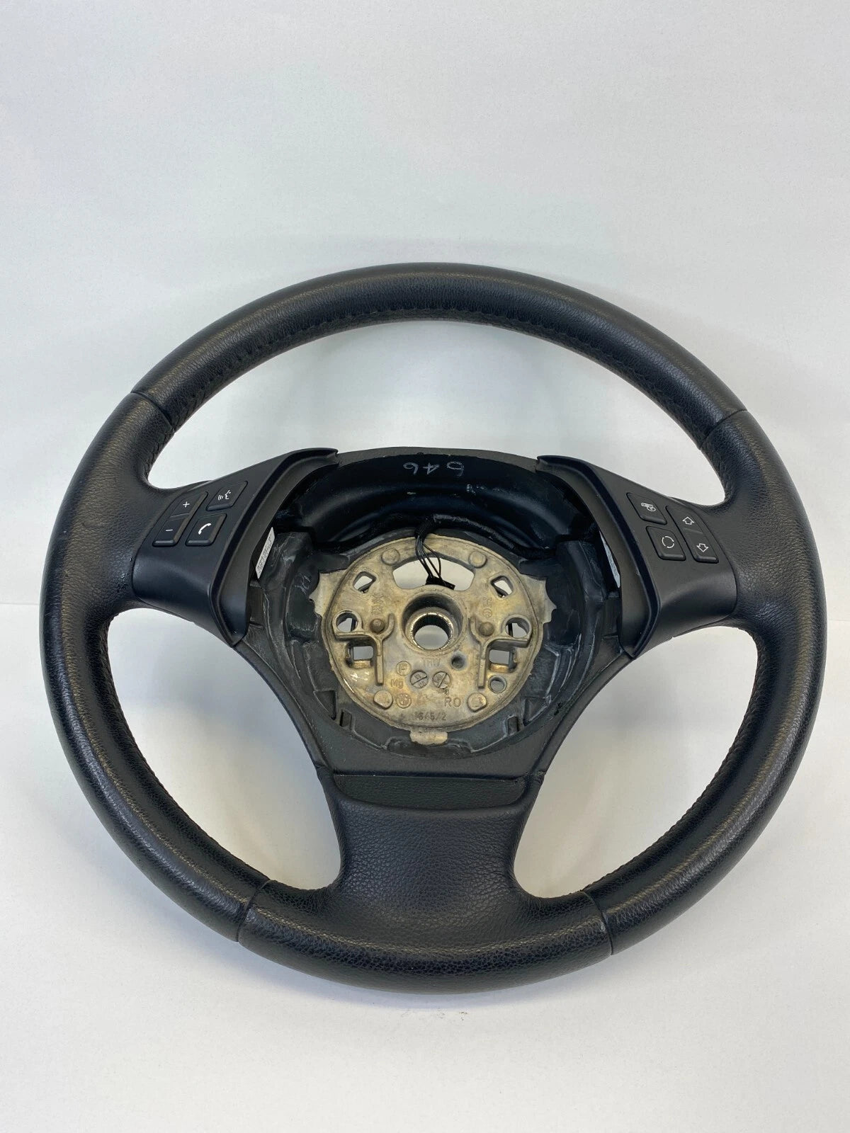 2007-2012 BMW 328I STEERING WHEEL W MULTI FUNTION CONTROL SWITCH 676454707 OEM