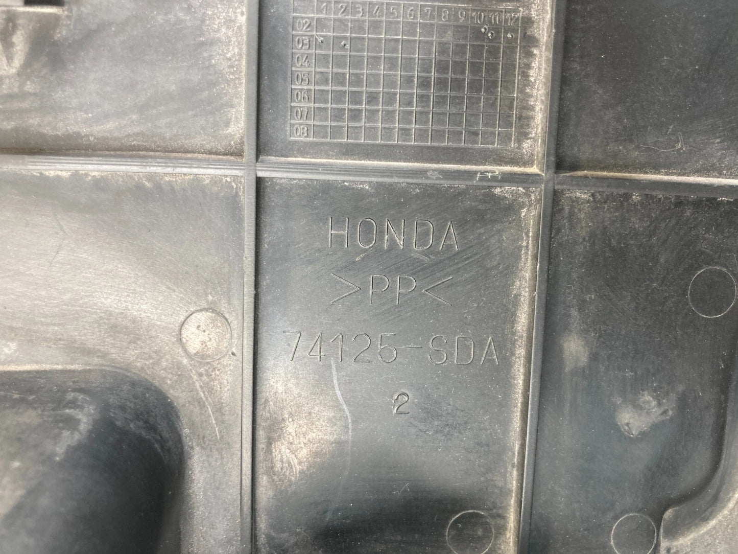 2003-2007 HONDA ACCORD SEDAN HOOD LOCK LATCH COVER TRIM PANEL 74125-SDA OEM