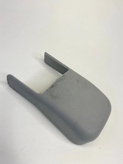 06-10 HYUNDAI SONATA FRONT LEFT DRIVER SEAT RAIL BOLT COVER TRIM CAP GRAY OEM