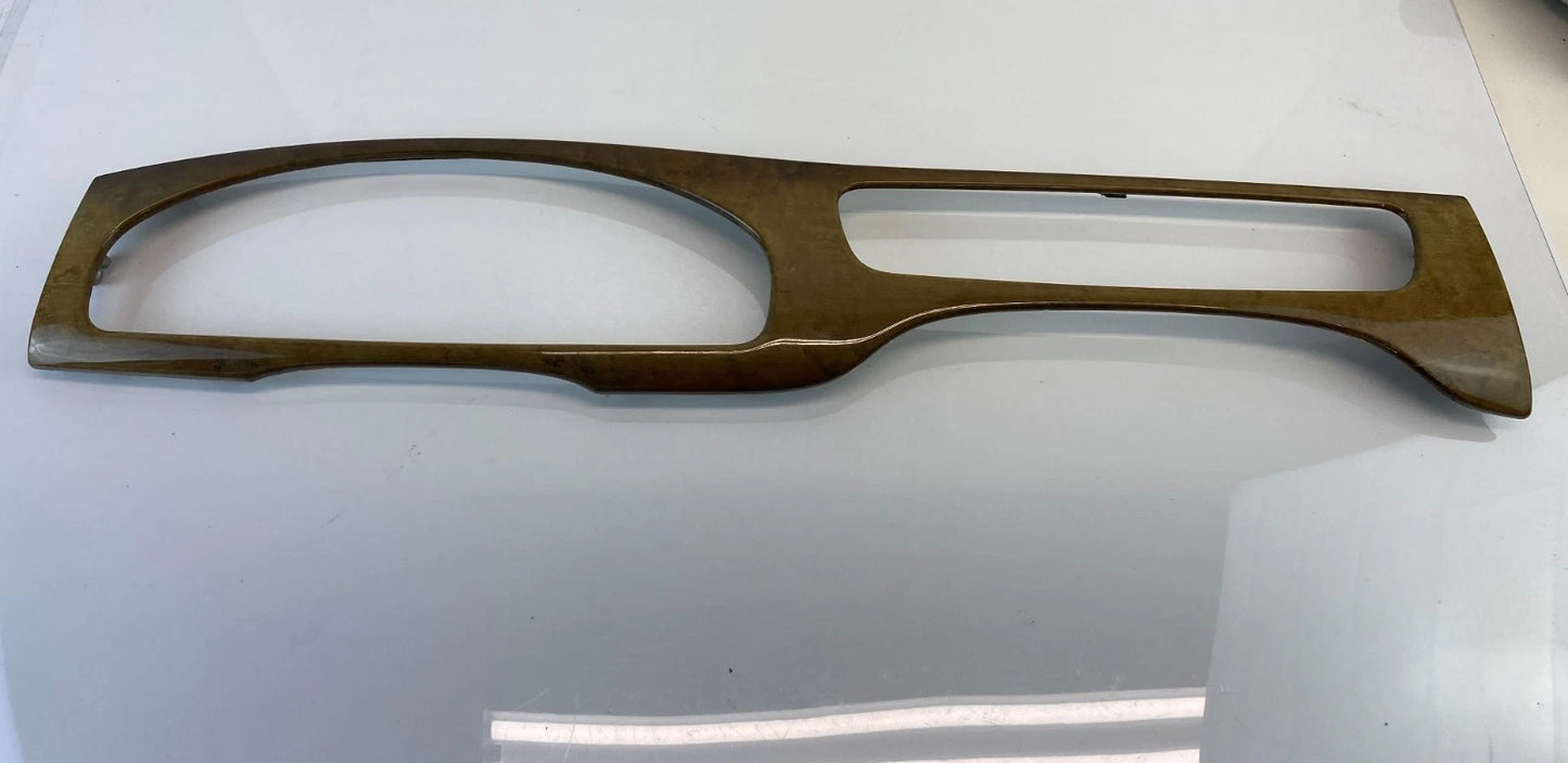 03 04 JAGUAR S-TYPE 4-DR SPEEDOMETER CLUSTER BEZEL TRIM SHROUD 2R83F045H48AE OEM