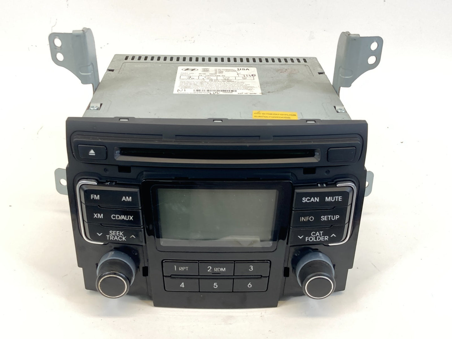 2011 Hyundai Sonata Radio AM/FM CD Player Receiver 96180-3Q000 OEM