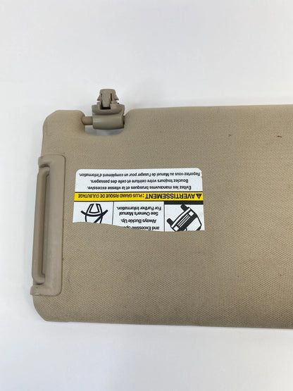 2005-2012 NISSAN PATHFINDER LEFT DRIVER SIDE SUNVISOR SUN VISOR SHADE W/ MORROR