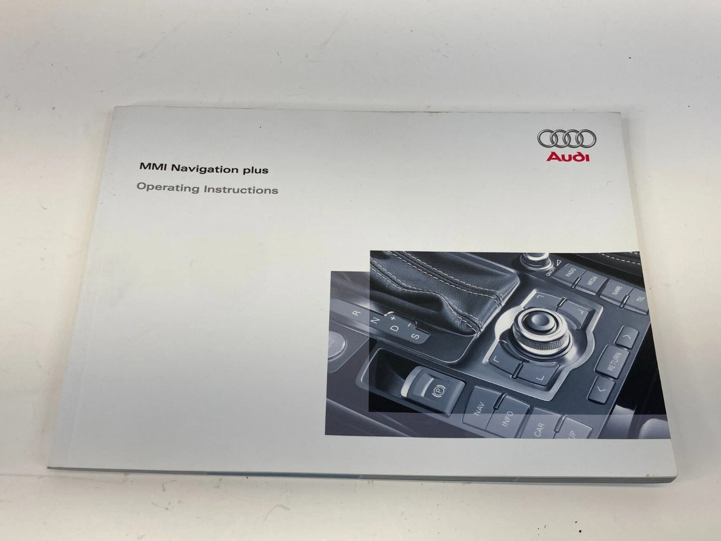 2010 AUDI A6 QUATTRO OWNERS MANUAL QUICK REFERENCE GUIDE BOOK SET W/ CASE OEM