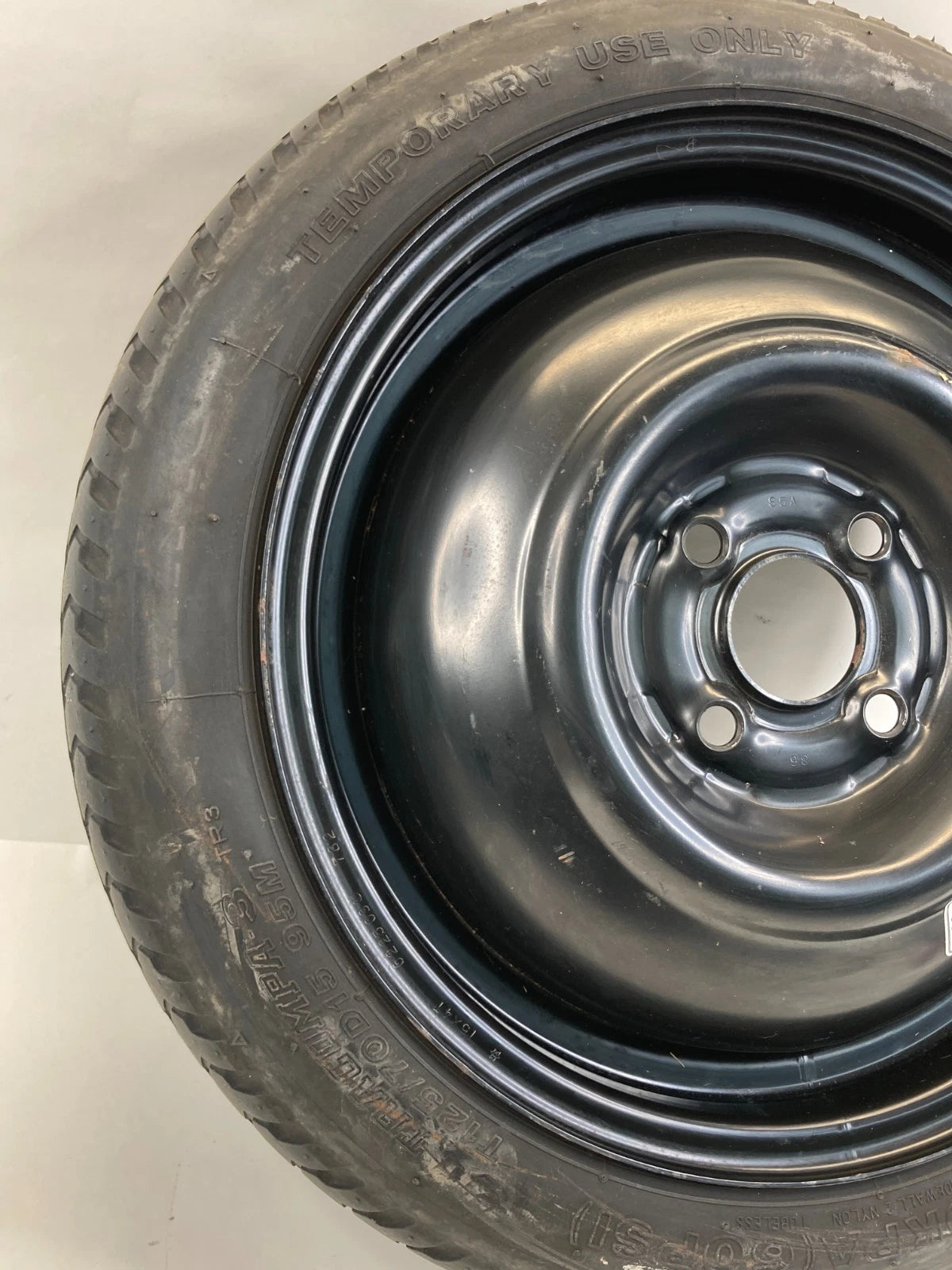 2009-2013 HONDA FIT EMERGENCY SPARE TIRE WHEEL COMPACT DONUT T125/70D15 95M OEM