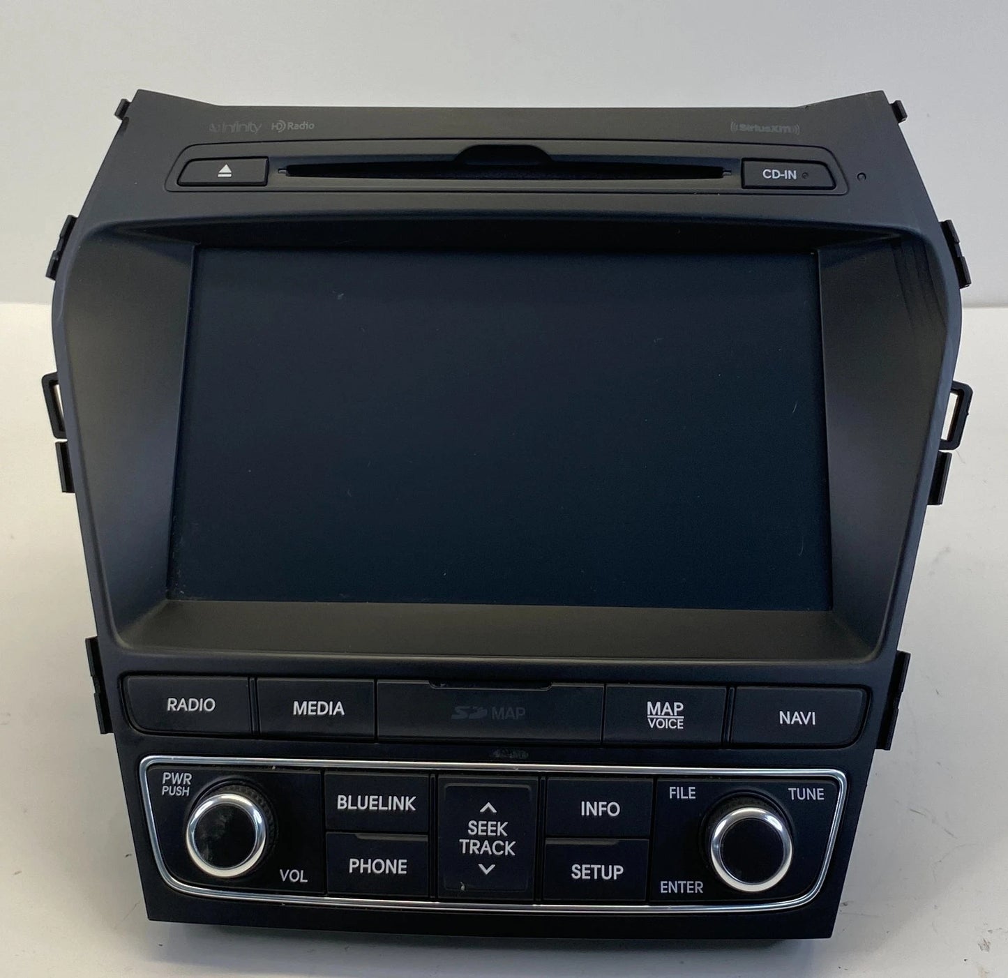 17 18 HYUNDAI SANTA FE SPORT GPS NAVIGATION RADIO DISPLAY UNIT 96560-4Z512 OEM