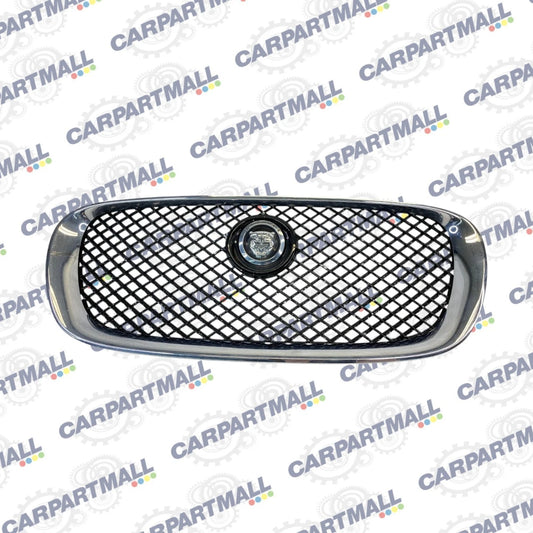 2009-2011 JAGUAR XF SEDAN FRONT BUMPER UPPER GRILL GRILLE CHROME 8X23-018K28-AA