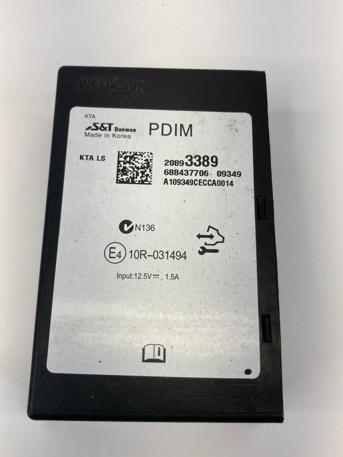 2010-2017 GMC Terrain Multi Media Player Interface Module Unit 20893389 OEM