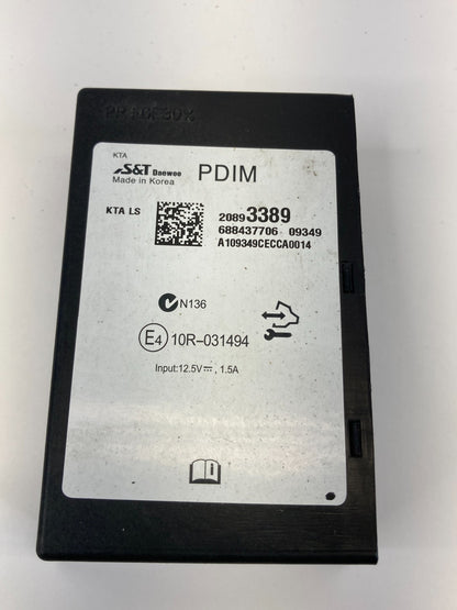 2010-2017 GMC Terrain Multi Media Player Interface Module Unit 20893389 OEM