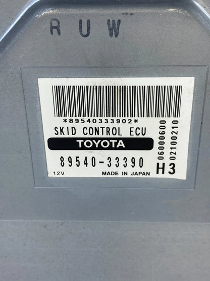 2007-2009 TOYOTA CAMRY HYBRID 2.4L SKID ENGINE CONTROL MODULE UNIT 89540-33390