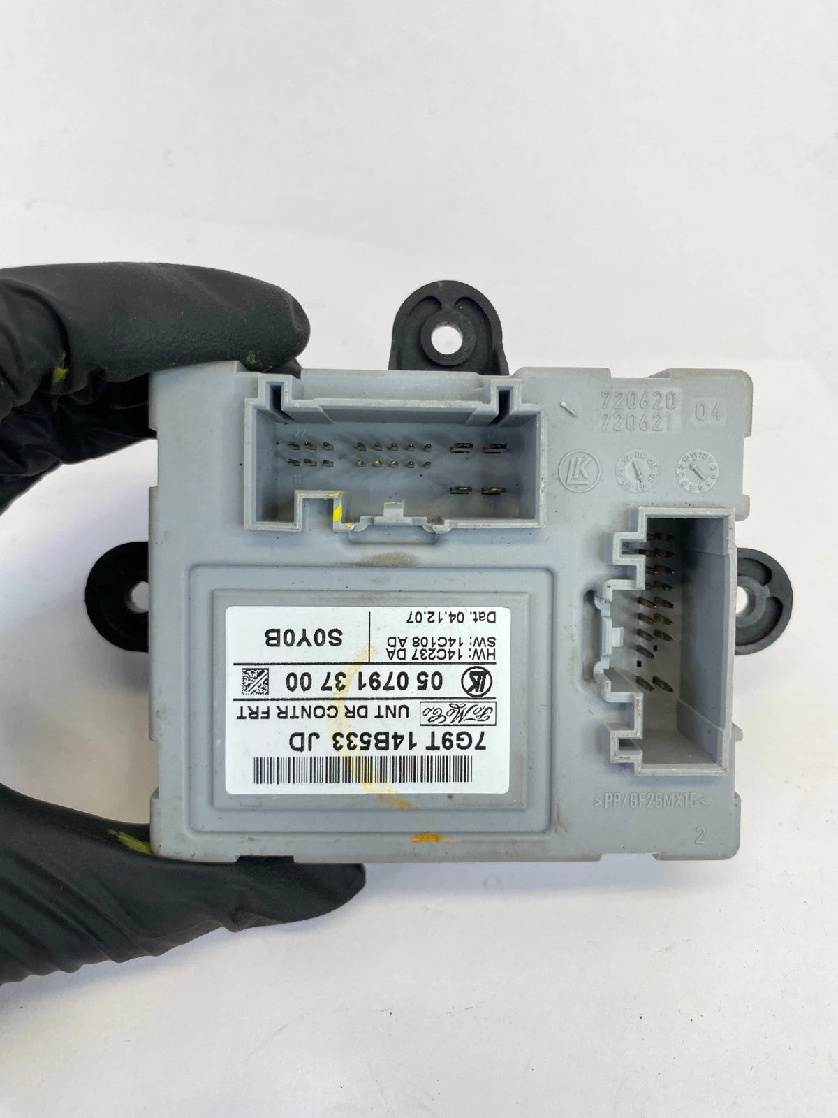 2009-2011 JAGUAR XF FRONT RIGHT SIDE DOOR CONTROL MODULE UNIT 7G9T14B533