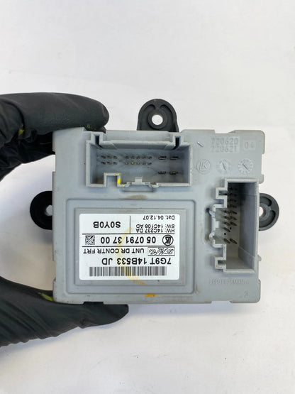 2009-2011 JAGUAR XF FRONT RIGHT SIDE DOOR CONTROL MODULE UNIT 7G9T14B533