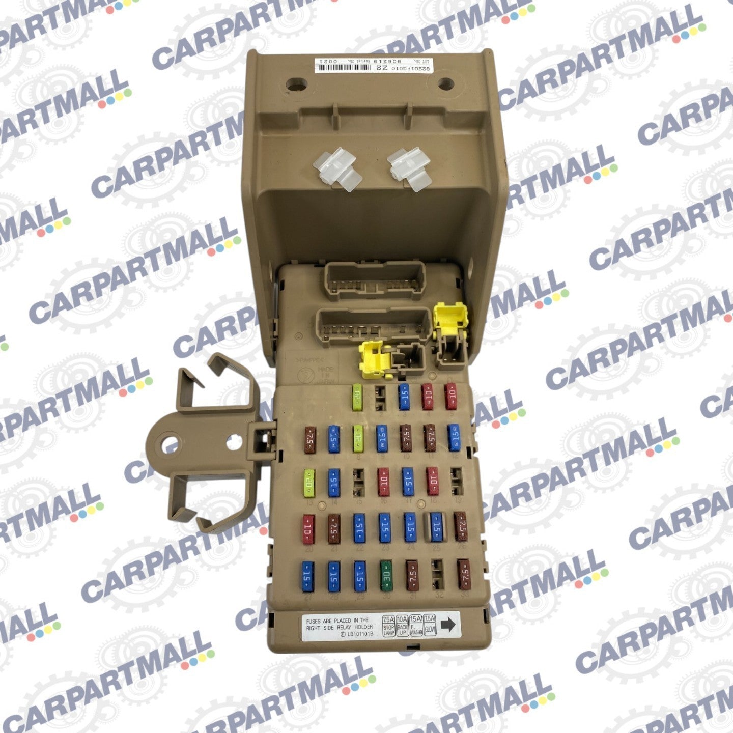 2009-2013 Subaru Forester 2.5L Interior Dash Fusebox Fuse Box Relay 82201FG010
