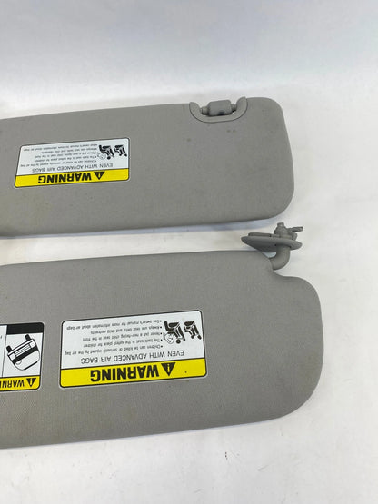2013-2018 HYUNDAI SANTA FE SPORT SUN VISOR PAIR LH RH CLIPS ASSEMBLY OEM FACTORY