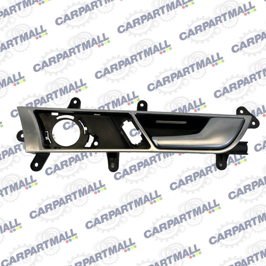 2006-2011 AUDI A6 FRONT RIGHT SIDE INTERIOR DOOR HANDLE W/ BEZEL 4F0-837-020 OEM